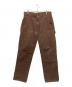 Sky High Farm Workwear（スカイハイファームワークウェア）の古着「Flannel Lined Canvas Double Knee Pants」｜ブラウン