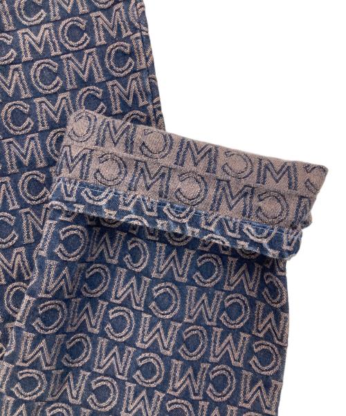 MCM（エムシーエム）MCM (エムシーエム) ロゴパンツ ブラウン サイズ:61cmの古着・服飾アイテム