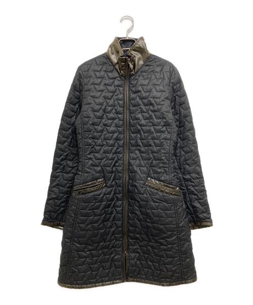 VERSACE Sport（ヴェルサーチ スポーツ）VERSACE Sport (ヴェルサーチ スポーツ) キルティングコート ブラック サイズ:SIZE38の古着・服飾アイテム