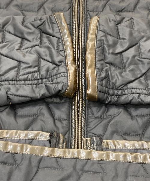 VERSACE Sport（ヴェルサーチ スポーツ）VERSACE Sport (ヴェルサーチ スポーツ) キルティングコート ブラック サイズ:SIZE38の古着・服飾アイテム