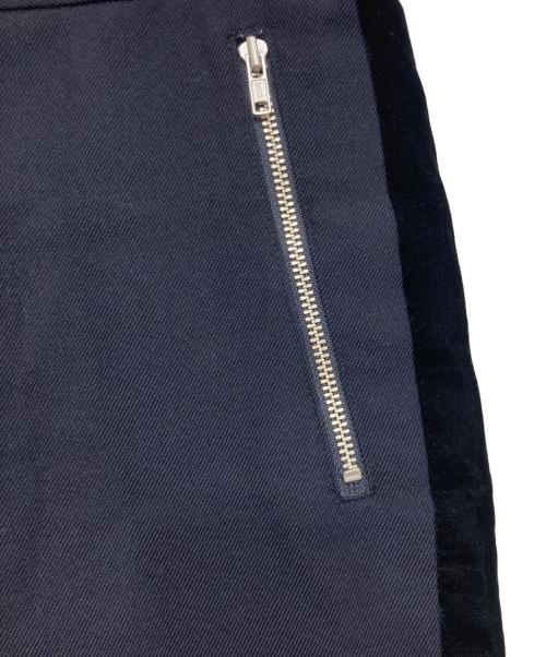 tricot COMME des GARCONS（トリココムデギャルソン）tricot COMME des GARCONS (トリココムデギャルソン) 00’sサイドラインクロップドパンツ ネイビー サイズ:Mの古着・服飾アイテム