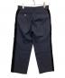 tricot COMME des GARCONS (トリココムデギャルソン) 00’sサイドラインクロップドパンツ ネイビー サイズ:M：5000円