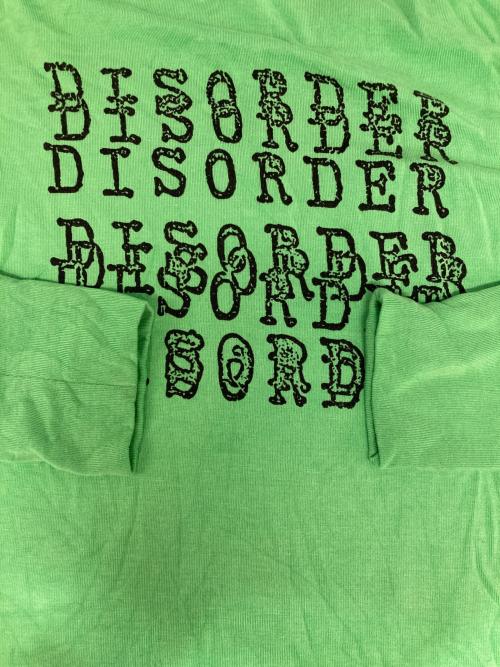 RAF SIMONS（ラフシモンズ）RAF SIMONS (ラフシモンズ) print sous pull disorder 黄緑 サイズ:XSの古着・服飾アイテム