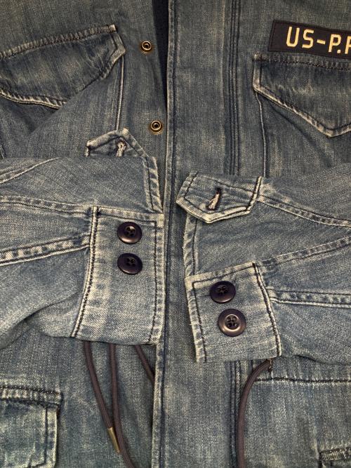 Denim & Supply Ralph Lauren（デニム＆サプライ ラルフローレン）DENIM & SUPPLY RALPH LAUREN (デニム＆サプライ ラルフローレン) M-65フィールドジャケット ブルー サイズ:US S 未使用品の古着・服飾アイテム