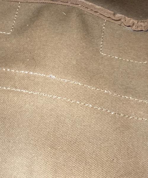 CELINE（セリーヌ）CELINE (セリーヌ) マカダム柄ボストンバッグ ブラウンの古着・服飾アイテム