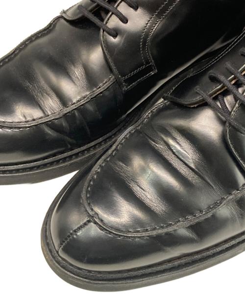 berwick（バーウィック）berwick (バーウィック) バーウィックサドルカーフUチップシューズ ブラック サイズ:SIZE6の古着・服飾アイテム