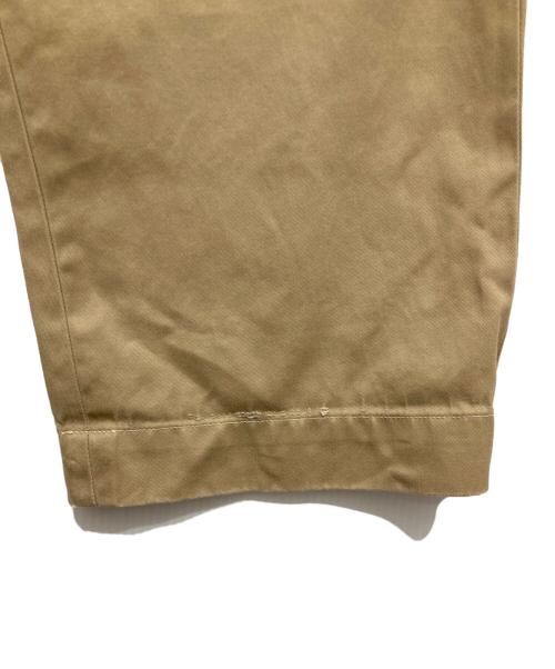 orSlow（オアスロウ）orSlow (オアスロウ) VINTAGE FIT ARMY TROUSERS/チノパン ベージュ サイズ:Lの古着・服飾アイテム
