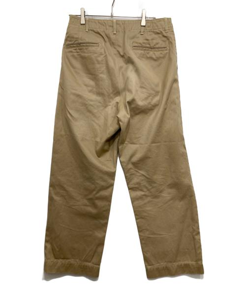 orSlow（オアスロウ）orSlow (オアスロウ) VINTAGE FIT ARMY TROUSERS/チノパン ベージュ サイズ:Lの古着・服飾アイテム