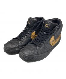 NIKE SB×SUPREME（ナイキエスビー×シュプリーム）の古着「Blazer Mid BLACK/ミッドカットスニーカー」｜ブラック