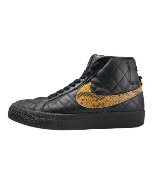 NIKE SB（ナイキエスビー）NIKE SB (ナイキエスビー) Supreme (シュプリーム) Blazer Mid BLACK/ミッドカットスニーカー ブラック サイズ:24cmの古着・服飾アイテム