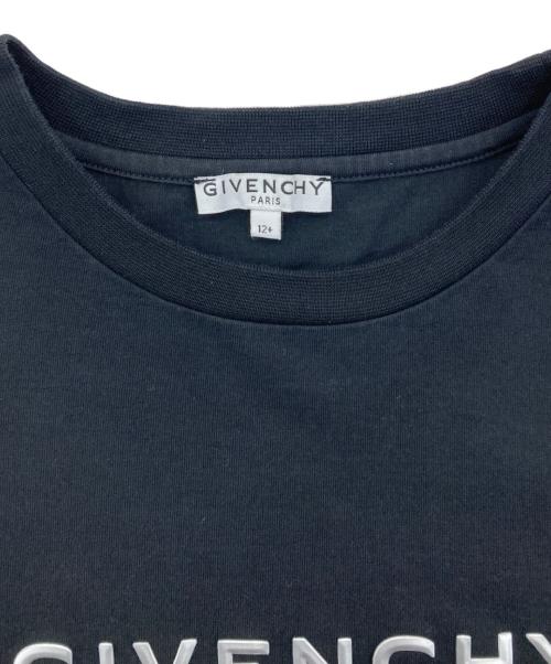 GIVENCHY（ジバンシィ）GIVENCHY (ジバンシィ) ロゴTシャツ ブラック サイズ:12＋（キッズサイズ）の古着・服飾アイテム