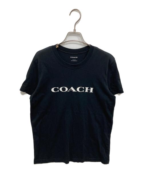 COACH（コーチ）COACH (コーチ) プリントTシャツ ブラック サイズ:XSの古着・服飾アイテム