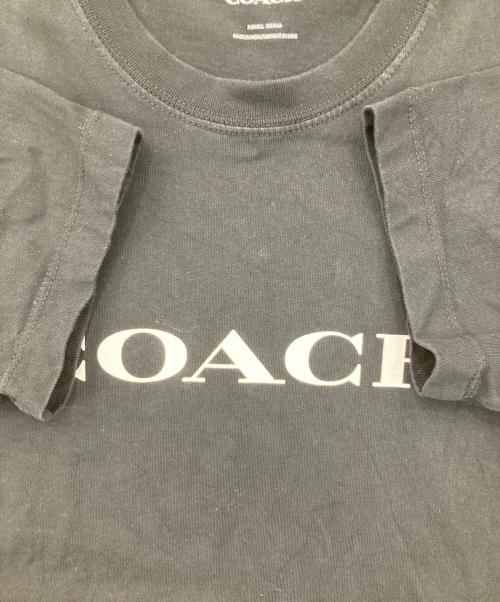 COACH（コーチ）COACH (コーチ) プリントTシャツ ブラック サイズ:XSの古着・服飾アイテム