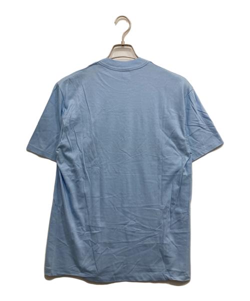 Yves Saint Laurent（イヴサンローラン）Yves Saint Laurent (イヴサンローラン) 90’sロゴプリントTシャツ スカイブルー サイズ:不明の古着・服飾アイテム