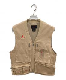 JORDAN×Travis Scott（ジョーダン×トラヴィススコット）の古着「Cactus Jack Utility Vest "Khaki Desert"」｜ベージュ