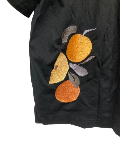 Licht Bestreben（リヒトベシュトレーベン）licht bestreben (リヒトベシュトレーベン) サイドベントエンブロイダリーTシャツ ブラック サイズ:2の古着・服飾アイテム