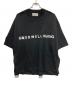 licht bestreben（リヒトベシュトレーベン）の古着「サイドベントエンブロイダリーTシャツ」｜ブラック