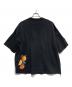licht bestreben (リヒトベシュトレーベン) サイドベントエンブロイダリーTシャツ ブラック サイズ:2：6000円