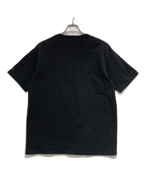 SCHOTT BROS.（ショットブロス）SCHOTT BROS. (ショットブロス) LEATHER POCKET T ブラック サイズ:XLの古着・服飾アイテム