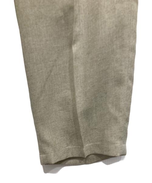 STEVEN ALAN（スティーブンアラン）STEVEN ALAN (スティーブンアラン) SLUB SUPER BAGGY TAPERED PANTS ベージュ サイズ:Sの古着・服飾アイテム