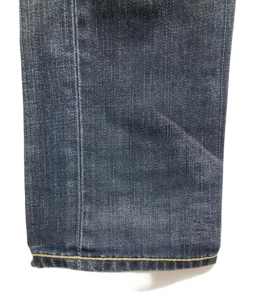 EVISU（エヴィス）EVISU (エヴィス) PUMA (プーマ) 00’sローライズデニムスキニーパンツ インディゴ サイズ:W26の古着・服飾アイテム