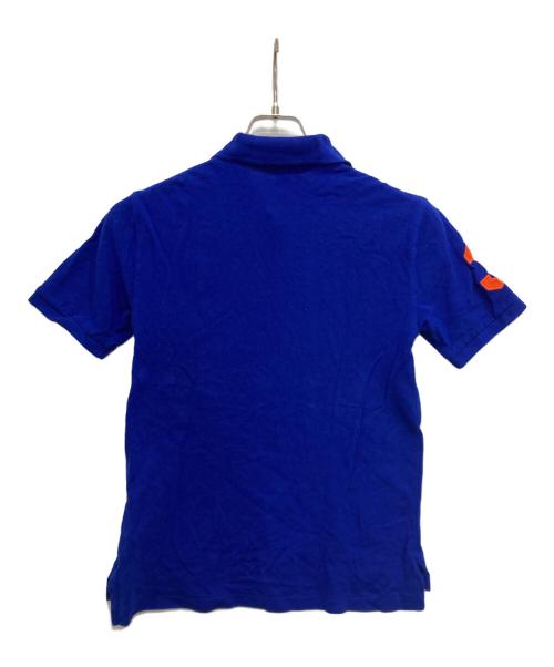 POLO RALPH LAUREN（ポロ・ラルフローレン）POLO RALPH LAUREN (ポロ・ラルフローレン) ビッグポニーポロシャツ ブルー サイズ:M(10-12)の古着・服飾アイテム