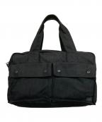 PORTERポーター）の古着「SMOKY BOSTON BAG」｜ブラック