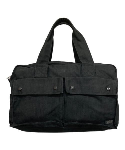 PORTER（ポーター）PORTER (ポーター) SMOKY BOSTON BAG ブラックの古着・服飾アイテム