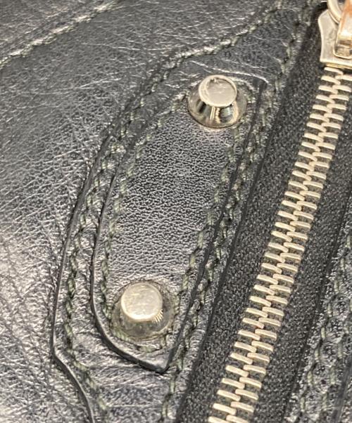 BALENCIAGA（バレンシアガ）BALENCIAGA (バレンシアガ) ペーパートリプルショルダーバッグ ブラックの古着・服飾アイテム