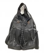 F/CE.エフシーイー）の古着「CORDURA SIL NYLON DRAWING/2WAYバッグ」｜ブラック