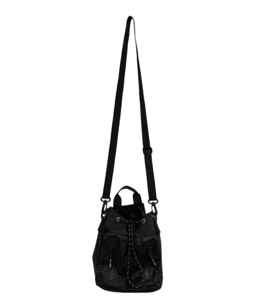 F/CE.（エフシーイー）F/CE. (エフシーイー) CORDURA SIL NYLON DRAWING/2WAYバッグ ブラックの古着・服飾アイテム