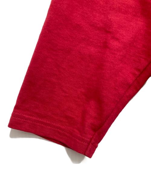 UNISON SPECIAL（ユニゾンスペシャル）Unison Special (ユニゾンスペシャル) WELL JERSEY BB TEE/ナンバリング長袖カットソー レッド サイズ:Lの古着・服飾アイテム