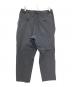 and wander (アンドワンダー) plain tapered stretch pants/タックナイロンパンツ グレー サイズ:4：6000円