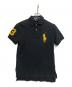 POLO RALPH LAUREN（ポロ・ラルフローレン）の古着「ビッグポニーポロシャツ」｜ブラック