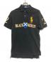 POLO RALPH LAUREN（ポロ・ラルフローレン）の古着「BLACKWATCHビッグポニーポロシャツ」｜ブラック