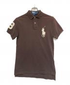 POLO RALPH LAURENポロ・ラルフローレン）の古着「ビッグポニーポロシャツ」｜ブラウン