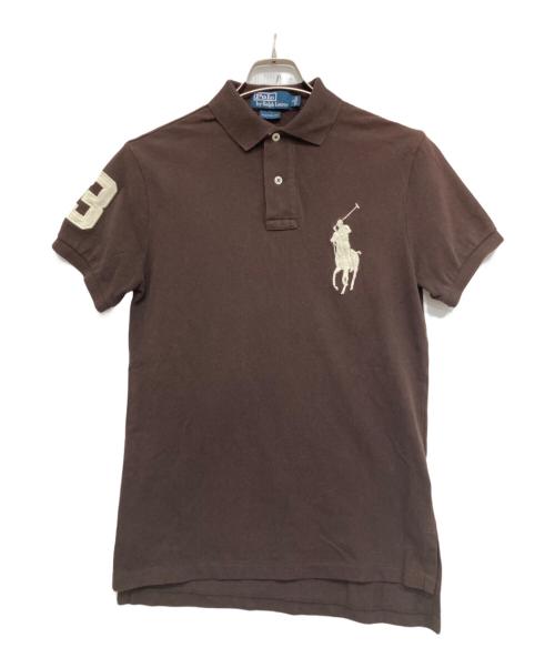 POLO RALPH LAUREN（ポロ・ラルフローレン）POLO RALPH LAUREN (ポロ・ラルフローレン) ビッグポニーポロシャツ ブラウン サイズ:Sの古着・服飾アイテム