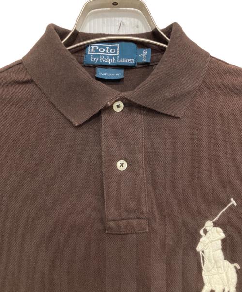 POLO RALPH LAUREN（ポロ・ラルフローレン）POLO RALPH LAUREN (ポロ・ラルフローレン) ビッグポニーポロシャツ ブラウン サイズ:Sの古着・服飾アイテム