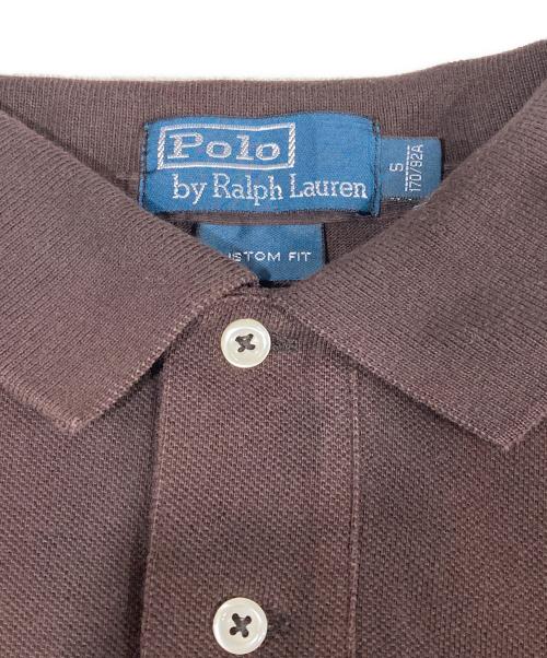 POLO RALPH LAUREN（ポロ・ラルフローレン）POLO RALPH LAUREN (ポロ・ラルフローレン) ビッグポニーポロシャツ ブラウン サイズ:Sの古着・服飾アイテム