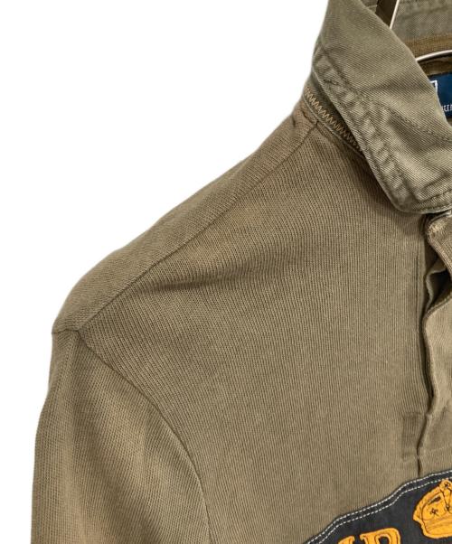 POLO RALPH LAUREN（ポロ・ラルフローレン）POLO RALPH LAUREN (ポロ・ラルフローレン) 2ND LEG長袖ポロシャツ グリーン サイズ:Sの古着・服飾アイテム