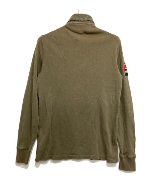 POLO RALPH LAUREN（ポロ・ラルフローレン）POLO RALPH LAUREN (ポロ・ラルフローレン) 2ND LEG長袖ポロシャツ グリーン サイズ:Sの古着・服飾アイテム