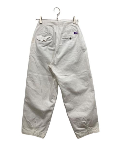 THE NORTHFACE PURPLELABEL（ザ・ノースフェイス パープルレーベル）THE NORTHFACE PURPLELABEL (ザ・ノースフェイス パープルレーベル) Denim Wide Tapered Pants ホワイト サイズ:Sの古着・服飾アイテム