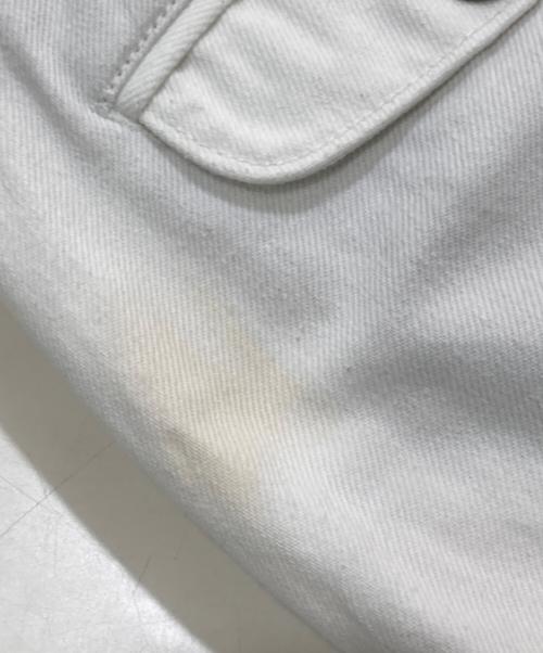 THE NORTHFACE PURPLELABEL（ザ・ノースフェイス パープルレーベル）THE NORTHFACE PURPLELABEL (ザ・ノースフェイス パープルレーベル) Denim Wide Tapered Pants ホワイト サイズ:Sの古着・服飾アイテム