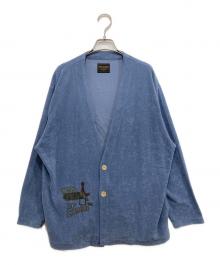 BYGLADHAND（バイグラッドハンド）の古着「HORSE HEAD CARDIGAN」｜ブルー