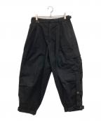 SOSHIOTSUKIソウシ オオツキ）の古着「NORFOLK CARGO TROUSERS」｜ブラック