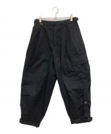 SOSHIOTSUKI（ソウシ オオツキ）の古着「NORFOLK CARGO TROUSERS」｜ブラック