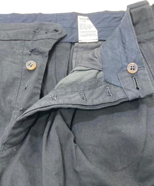 SOSHIOTSUKI（ソウシ オオツキ）SOSHIOTSUKI (ソウシ オオツキ) NORFOLK CARGO TROUSERS ブラック サイズ:SIZE44の古着・服飾アイテム