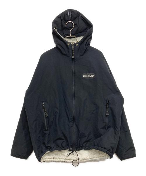 WILD THINGS（ワイルドシングス）WILD THINGS (ワイルドシングス) リバーシブル中綿ジャケット ブラック サイズ:Lの古着・服飾アイテム