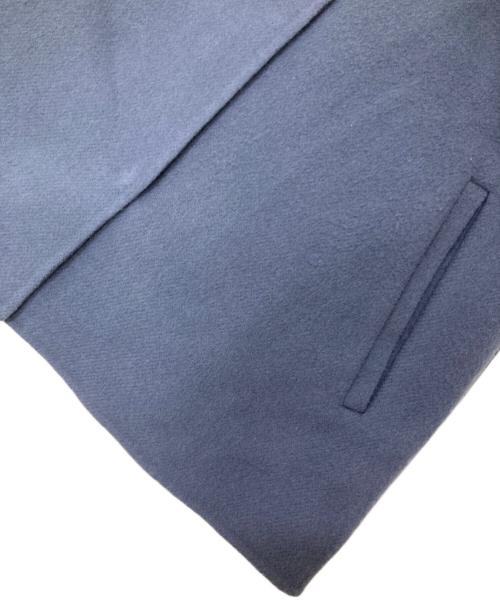 INDIVI（インディヴィ）INDIVI (インディヴィ) ウールリバーショートコート ネイビー サイズ:36の古着・服飾アイテム