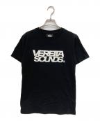 veretta soundsベレッタサウンズ）の古着「ロゴTシャツ」｜ブラック